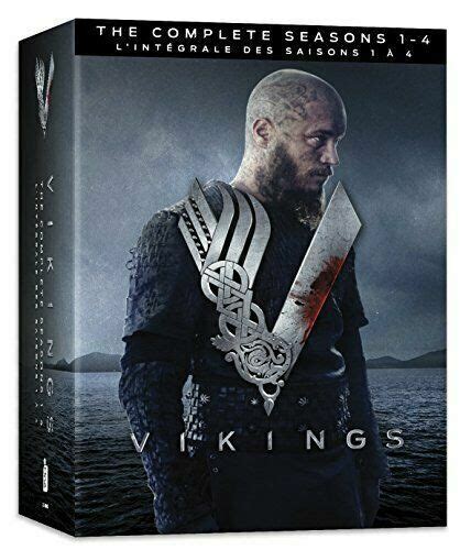 Vikings Seasons 1 4 Blu Ray Disc 2017 12 Disc Set Canadian For