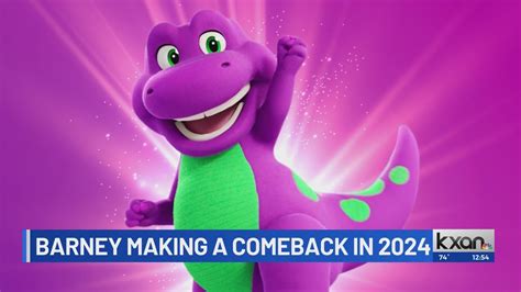 Barney Making A Comeback In 2024 Youtube