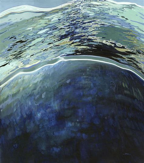 Deep Ocean Vast Sea Original Painting On Canvas Artfinder