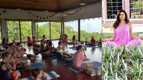 Pooja Batra Performs Pranayam At Beach With Yoga Classmates In Costa