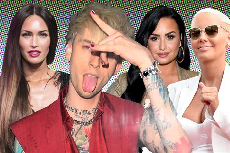 Rapper machine gun kelly has been linked to a bevy of beautiful women; Machine Gun Kelly's dating history