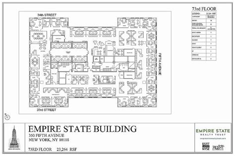 Empire State Building Floor Layout Wikizie Co Empire State Empire