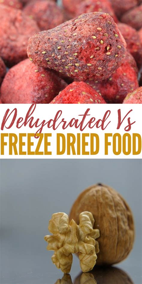 Freeze dried food, by comparison, will retain its taste and nutritional value for up to 25 years. Dehydrated vs Freeze Dried Food