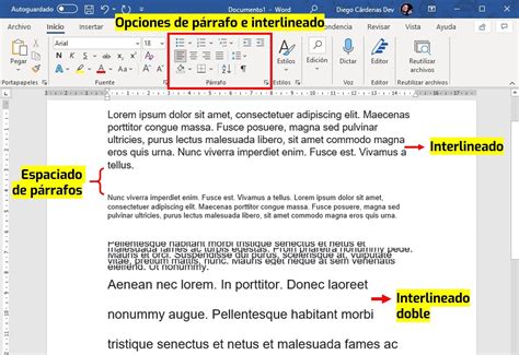 ¿como Poner Interlineado En Word Images And Photos Finder