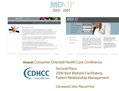 Mdvip Medical Website Design Custom Website Redesign Web Couture