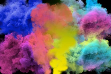 150 Colored Smoke Bomb Overlays For Photoshop Colorful Gender