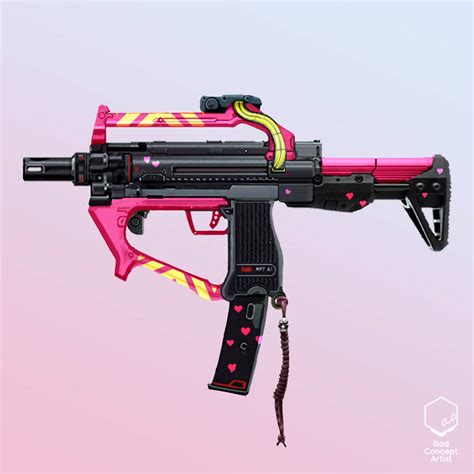 Pink Uzi Kill Your Enemy With The Rainbow By Roxk357 On Deviantart