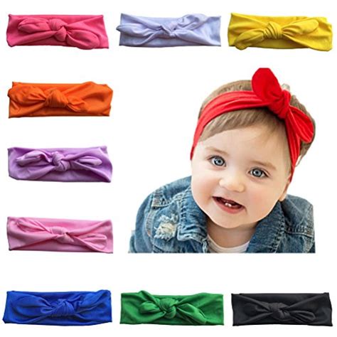Baby Accessories Baby Toddler Kids Girls Bow Hairband Turban Knot