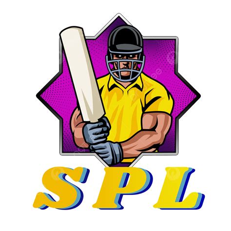 Spl Cricket League Logo Tornament Logo Cricket League Logo