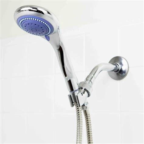 Shop Sunbeam 3 Function Chrome Plated Steel Shower Head Massager Overstock 28133137