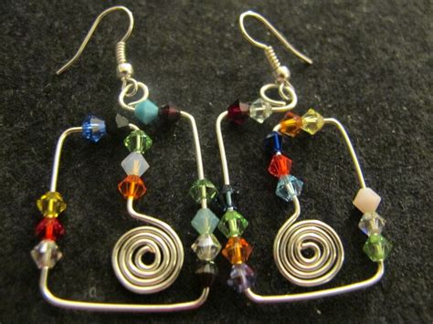 Naomis Designs Handmade Wire Jewelry Funky Silver Wire Wrapped