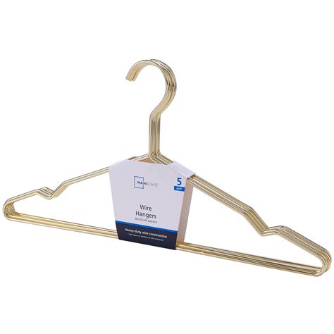 Mainstays Steel Wire Clothes Hangers 60 Count