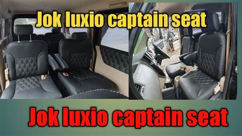 Jok Luxio Captain Seat YouTube