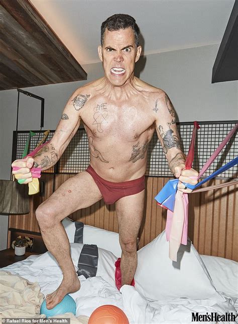 Jackass Star Steve O Goes Naked For Men S Health Nothing That I Intend To Try To Hide