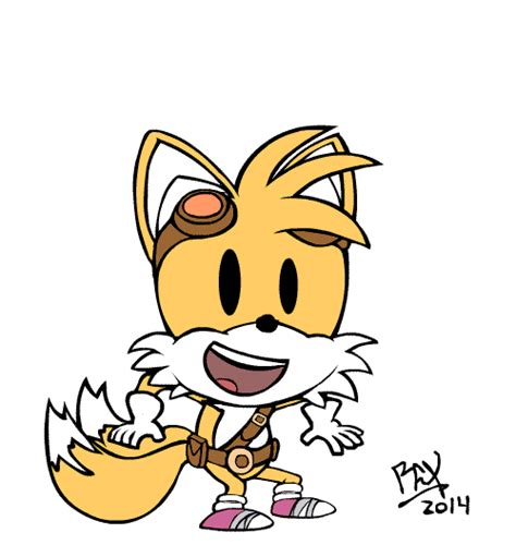 Sonic Boom Go Chibi Tails Bounce By Rgxsupersonic On Deviantart