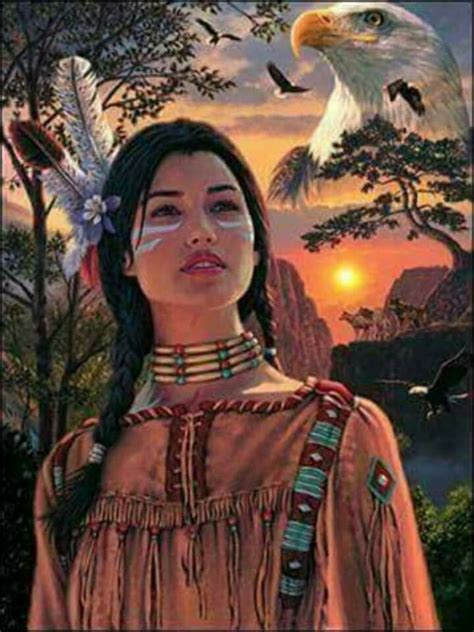 Pin By Gary Glass On Native American Art Native American Women