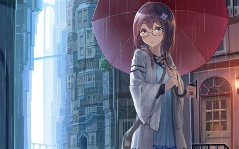 11 Rain Alone Sad Anime Wallpaper Pictures