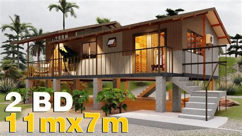 Elevated House Design Modern Amakan 2 Bedroom 2 Tandb In 2021