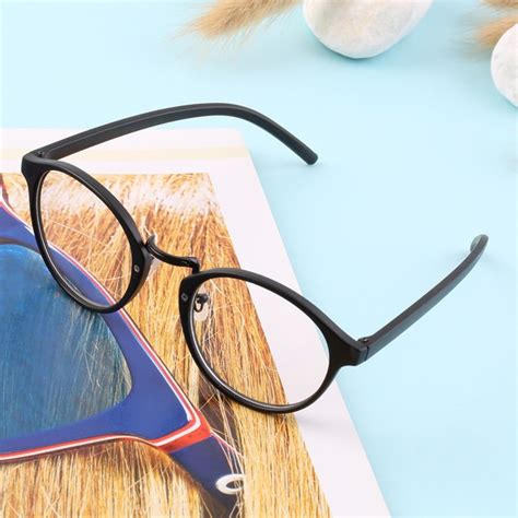 Retro Geek Vintage Nerd Large Frame Fashion Round Clear Lens Glasses