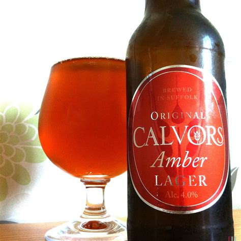 Calvors Brewery Ltd. Amber Lager (4%) | CAMRGB