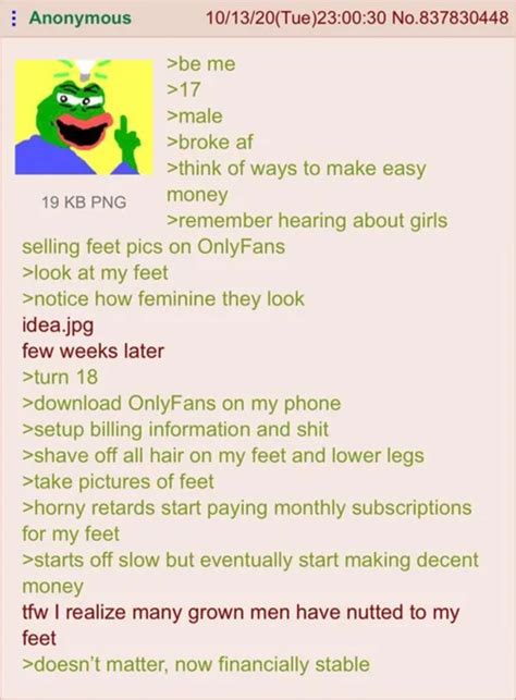 anon hustles on onlyfans r greentext greentext stories know your meme