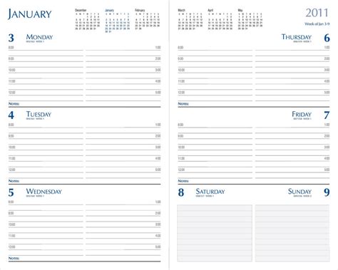 I am looking for a template for an 8x10 print and a 5x7 print with crop marks and bleed and safe space and all of that, so when people print at home they can just cut out the right size and frame or do whatever. 9 Best Images of 5.5 X 8.5 Free Printable Daily Planners ...