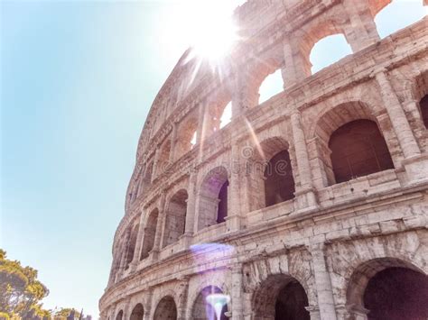 Colosseum S Best Side Rome Italy Stock Photo Image Of Side Rome