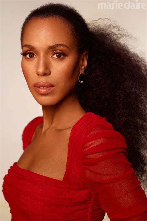 Kerry Washington Marie Claire Us Cover Photoshoot