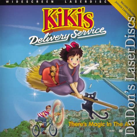 Kikis Delivery Service Laserdisc Rare Laserdiscs Ac 3 Dolby Digital