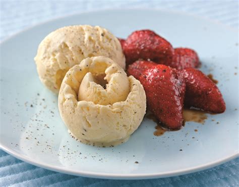 Recipe Salt And Pepper Ice Cream With Seasonal Fruits Dairy Australia