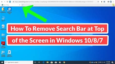 Is There A Search Bar On Top Of Windows S Screen Remove It In Steps Hot Sex Picture