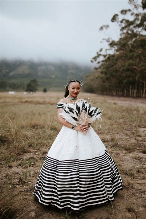 Xhosa Bride African Traditional Dresses South African Traditional