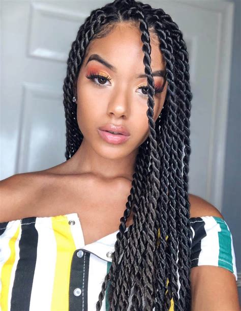 25 Chic Senegalese Twist Hairstyles Women Are Getting In 2023