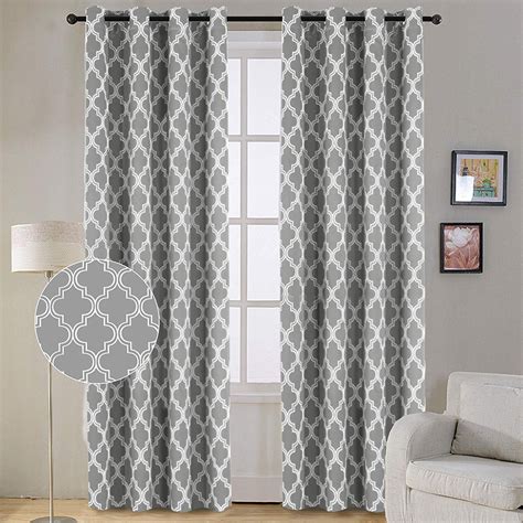 2024 Latest Moroccan Style Thermal Insulated Blackout Curtain Panel Pairs