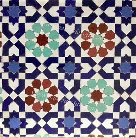 Moroccan Mosaic Tile From Badia Design Inc