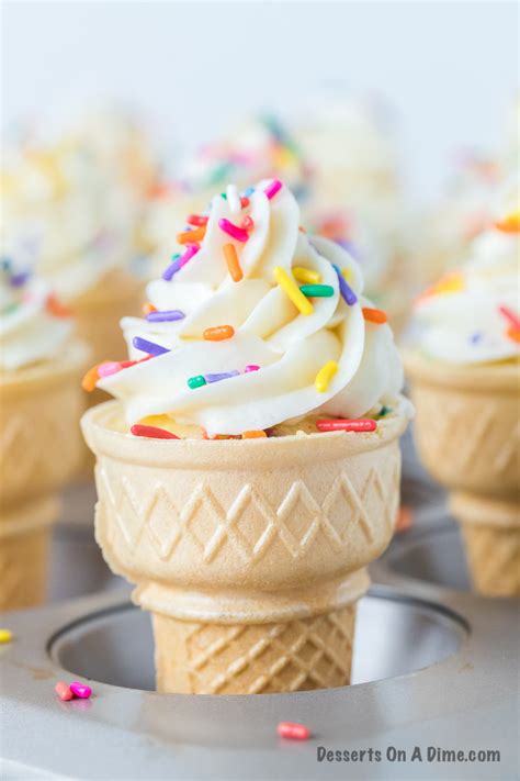 Ice Cream Cone Cupcakes And Video