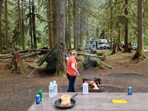 Campsite Picture Of Sol Duc Hot Springs Resort Olympic National Park