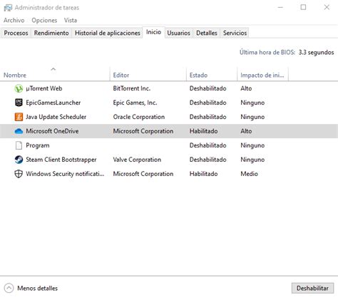 ¿qué Es Program En El Administrador De Tareas • Windows 10