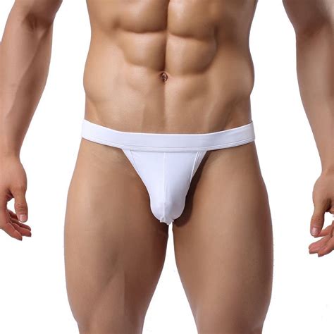 Igig Mens Backless Breathable Thongs Underwear Jockstrap G