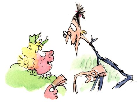 Small Drawings Cartoonist Quentin Blake