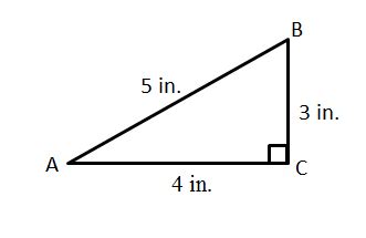 A right angled triangle is a triangle where one of the internal angles is 90°. The 6 Trig Ratios