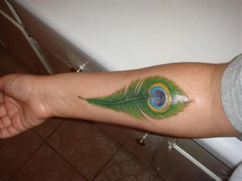 31 Awesome Peacock Feather Tattoos On Wrist Tattoo Designs