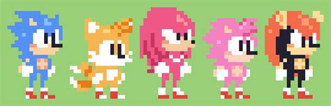 Sonic Mania Tails Sprite Sheet Happy Living
