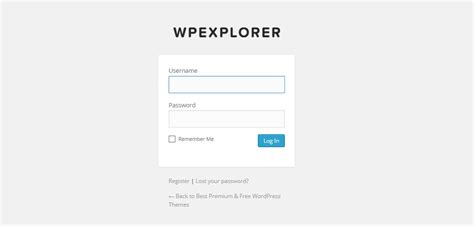 15 Best Custom Login Page Plugins For Wordpress Wpexplorer