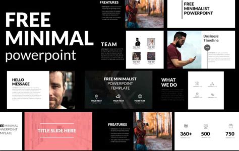 Minimalist Powerpoint Template Free Pulp