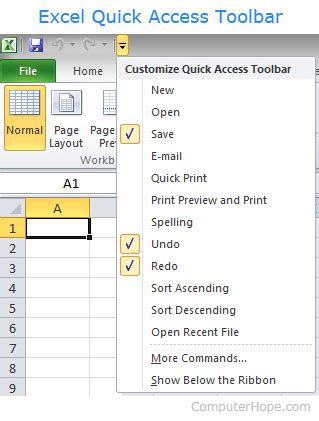 What Is A Quick Access Toolbar