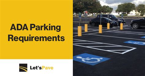 Ada Parking Requirements 2019 Near You Lets Pave