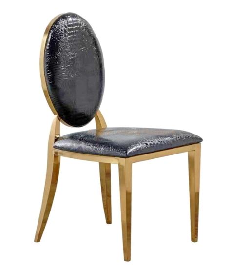 Modern Event Furniture Hotel Banquet Black Dining Chair Custom Made