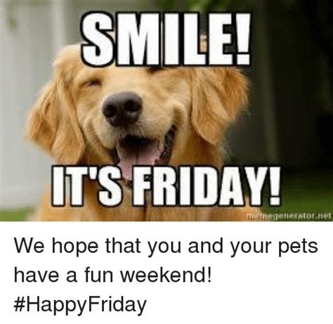 Happy Friday Pet Meme