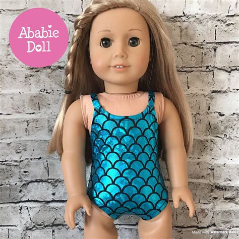 Summer 1pc Metallic Foil Turquoise Teal Mermaid Scale Swimsuit Etsy